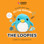 Komplet za kvačkanje za začetnike | Pingvin Oli | Primerno za 10+