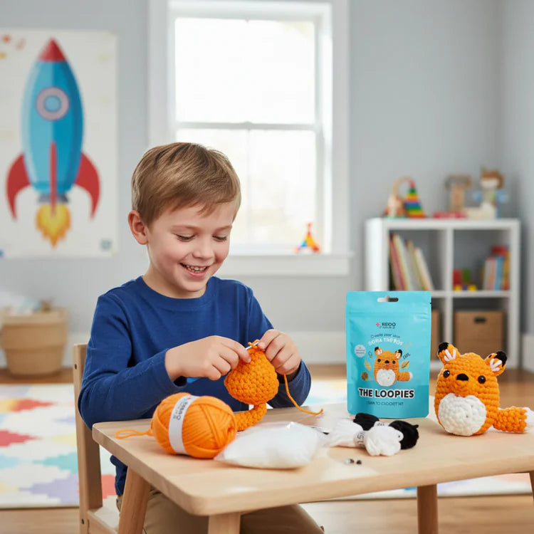 The Loopies 2+1 – kvačkalni set | 3 prikupne figurice | za otroke 10+