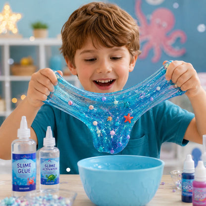 DIY Slime Squishies – Morska deklica (4+ leta)