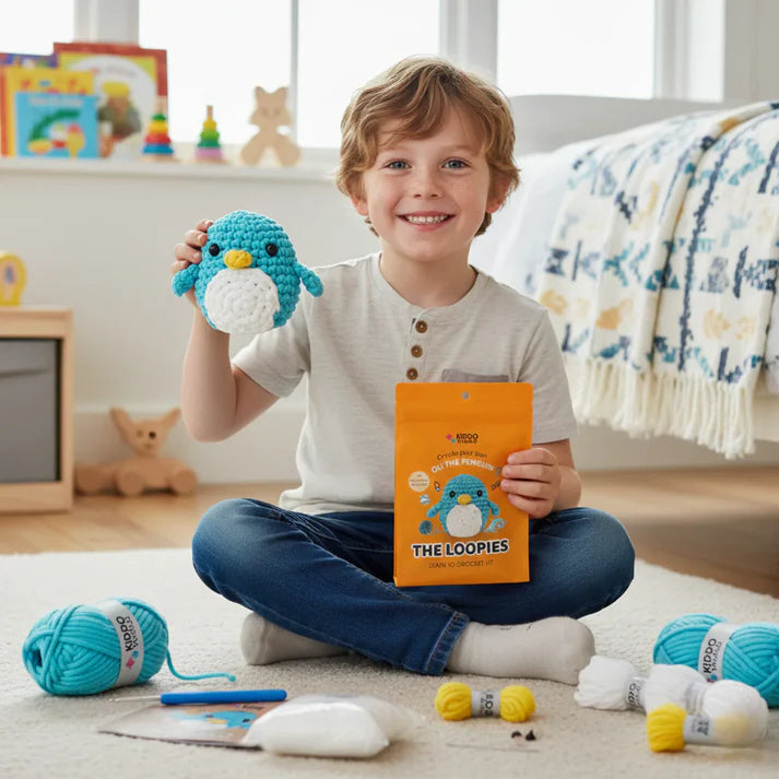 The Loopies 2+1 – kvačkalni set | 3 prikupne figurice | za otroke 10+