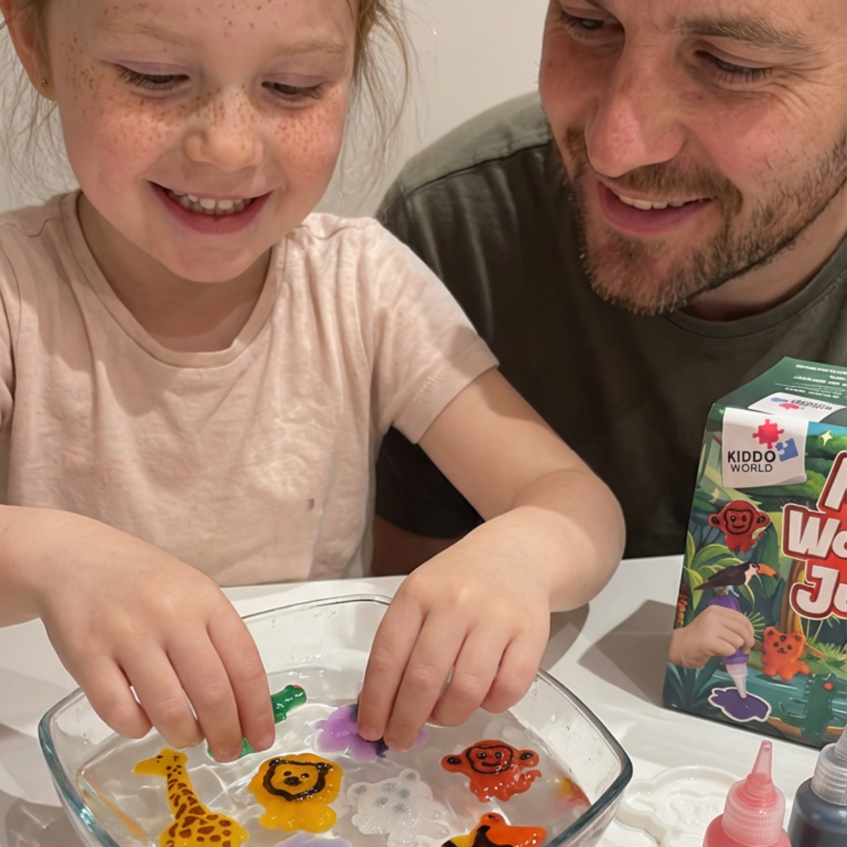 Čarobni Tropski svet z bleščicami