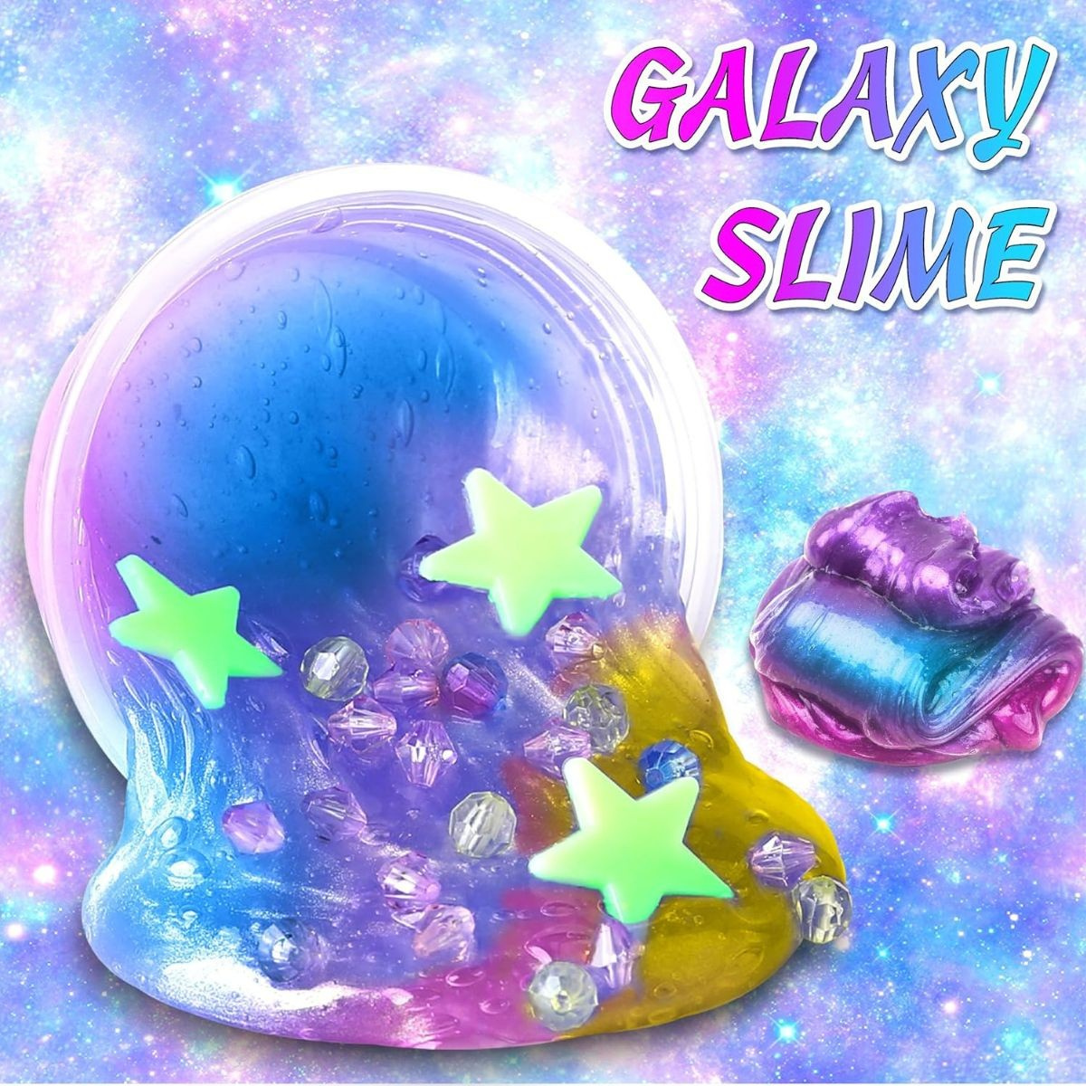 Galaxy Slime Kit | Ustvari svojo sluzasto galaksijo | za otroke 4+