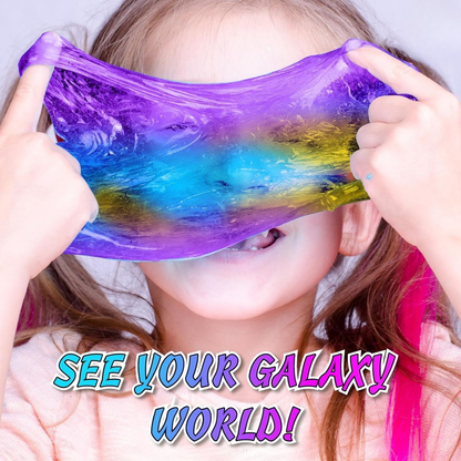 Galaxy Slime Kit | Ustvari svojo sluzasto galaksijo | za otroke 4+