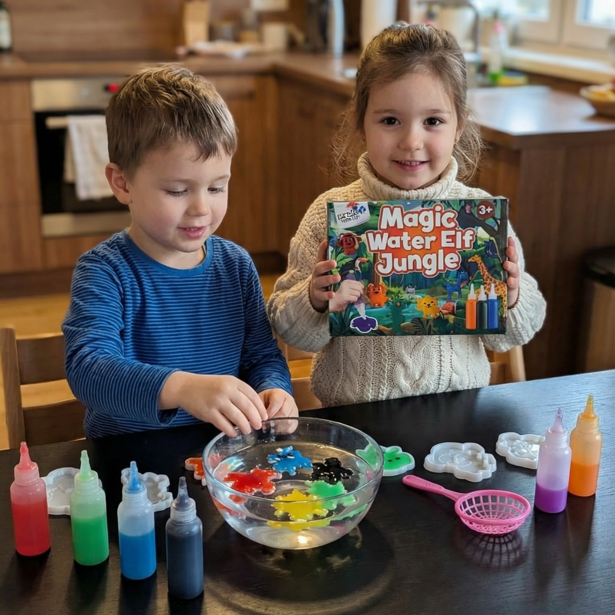 Čarobni Tropski svet z bleščicami