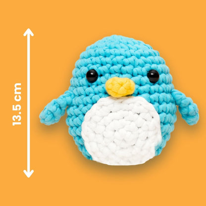 Komplet za kvačkanje za začetnike | Pingvin Oli | Primerno za 10+