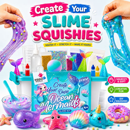 DIY Slime Squishies – Morska deklica (4+ leta)