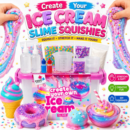 DIY Slime Squishies – Sladoled (4+ let)