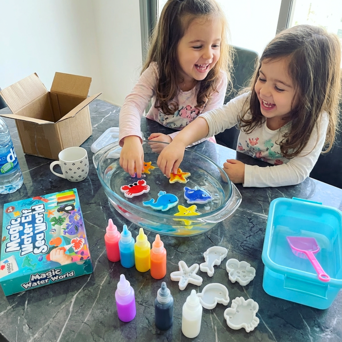 Čarobni vodni škratki z BLEŠČICAMI | Morski svet