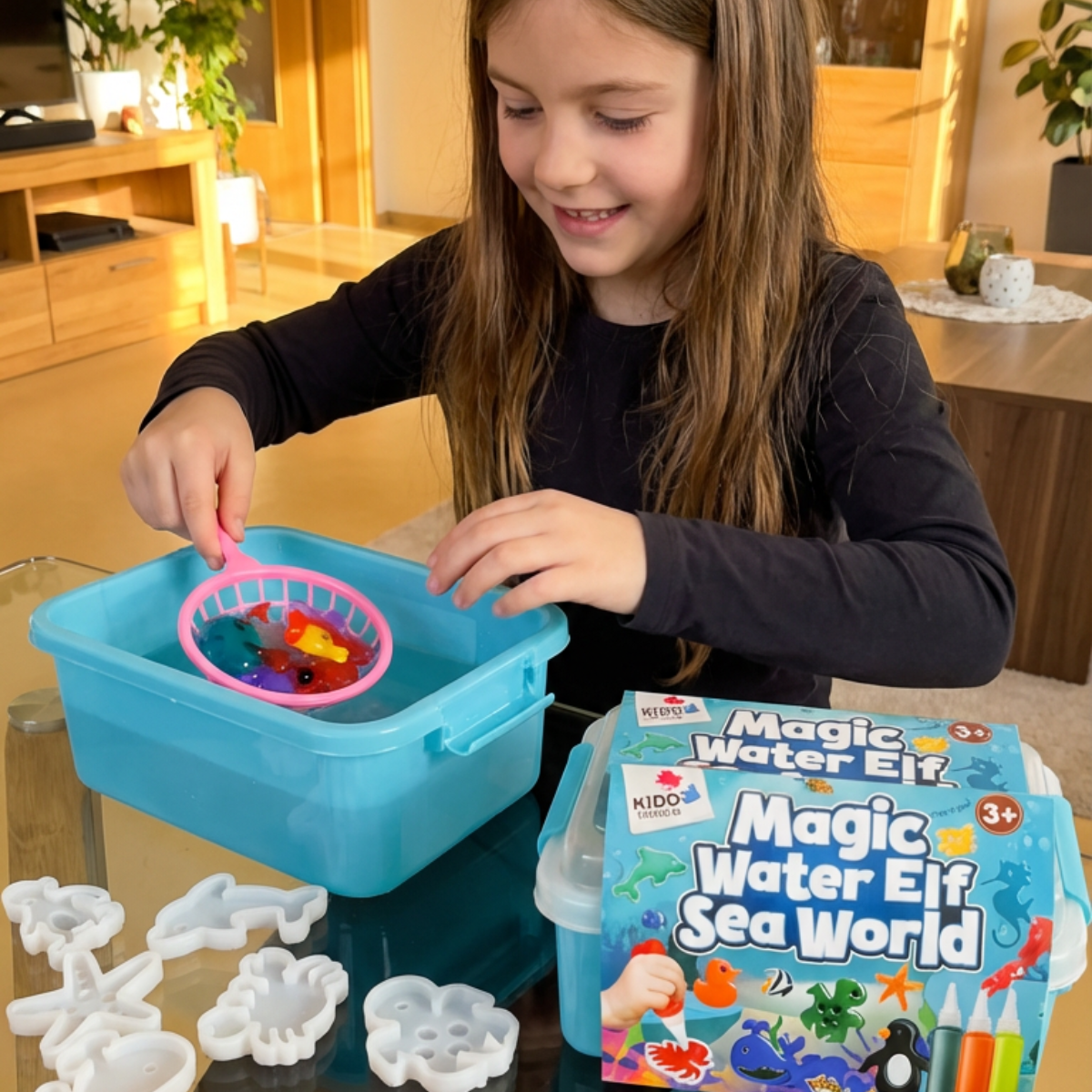 Čarobni vodni škratki z BLEŠČICAMI | Morski svet