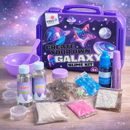 Galaxy Slime Kit | Ustvari svojo sluzasto galaksijo | za otroke 4+