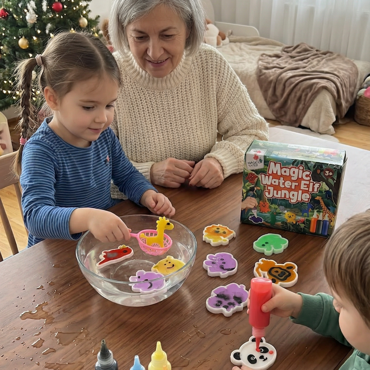 Čarobni Tropski svet z bleščicami