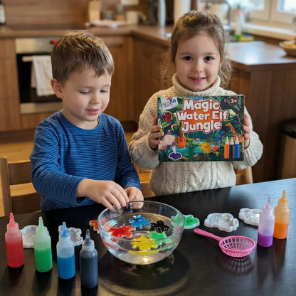 Čarobni vodni škratki | Džungla | 4, 8 ali 12 barv | za otroke 3+