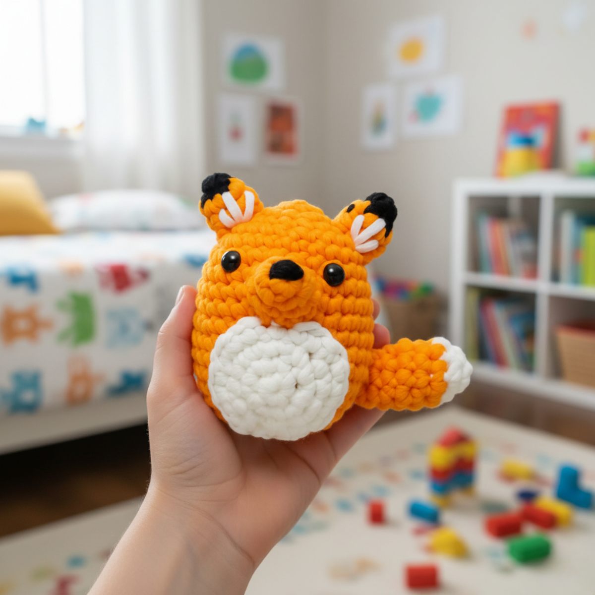 Komplet za kvačkanje za začetnike | Lisička Sofia | Primerno za 10+