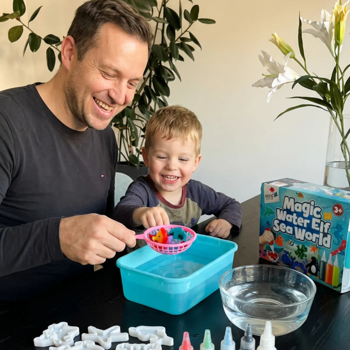 Čarobni vodni škratki  | Morski svet | 4, 8 ali 12 barv | za otroke 2+