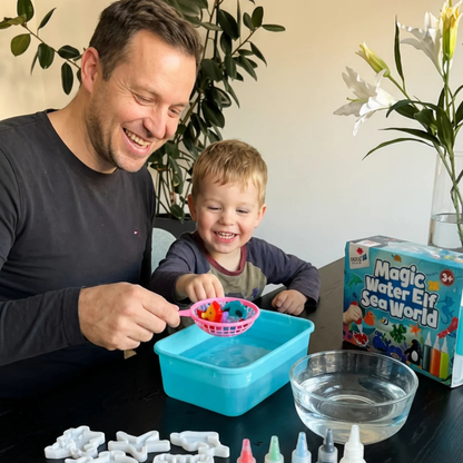 Čarobni vodni škratki  | Morski svet | 4, 8 ali 12 barv | za otroke 2+