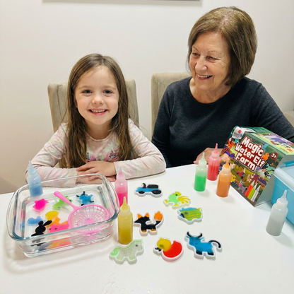 Čarobni vodni škratki | Kmetija | 4, 8 ali 12 barv | za otroke 3+