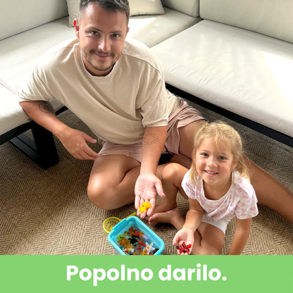 Čarobni vodni škratki z BLEŠČICAMI | Kmetija | 8 barv | za otroke 3+