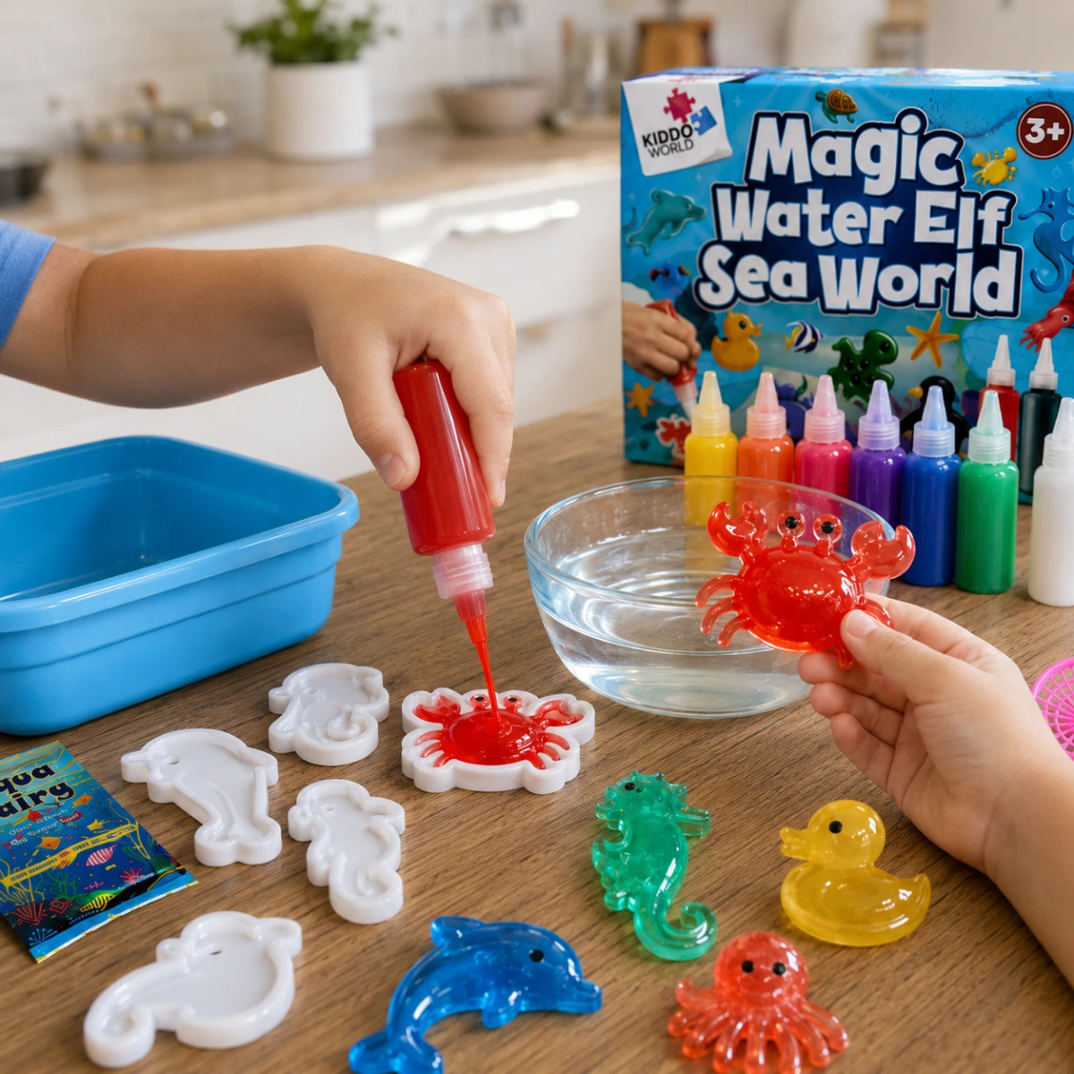 TOPSELLER BUNDLE: Magic Water Squishies & Pom Pom Kit
