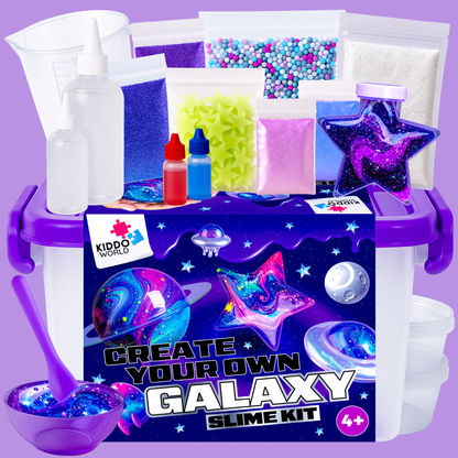 Galaxy Slime Kit | Ustvari svojo sluzasto galaksijo | za otroke 4+