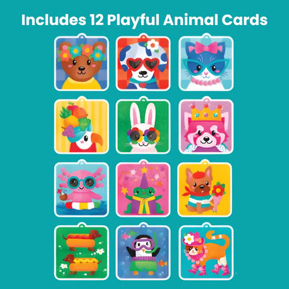 Kreativni paket 2+1 GRATIS | Tufting komplet + Pom Pom komplet + Folija zabava | za otroke 6+