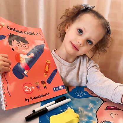 GENIUS KID | Najhitrejša pot do pametnejšega otroka (128 strani, 2–5 let)