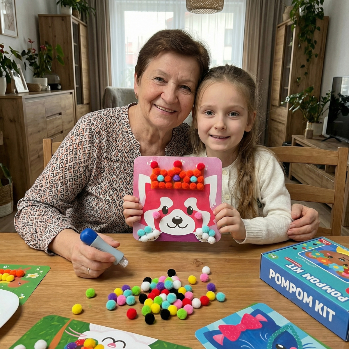 ULTIMATIVNI USTVARJALNI PAKET: Pom Pom Kit, Tufting Kit & Foil Fun Princeske