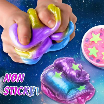 Galaxy Slime Kit | Ustvari svojo sluzasto galaksijo | za otroke 4+
