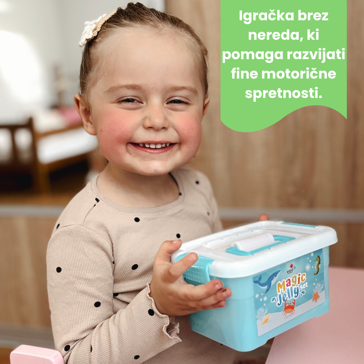 Čarobni vodni škratki z BLEŠČICAMI | Kmetija | 8 barv | za otroke 3+