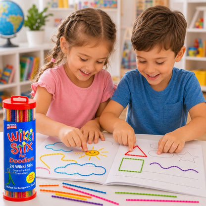 Wikki Stix: Velika e-knjiga aktivnosti (30 strani in 40 nalog)