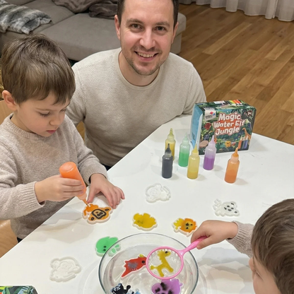 Čarobni vodni škratki | Džungla | 4, 8 ali 12 barv | za otroke 3+