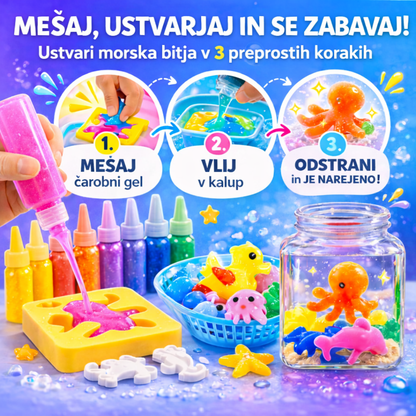 Čarobni vodni škratki – Morski svet (3+ leta)