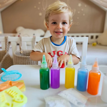 Čarobni vodni škratki z BLEŠČICAMI | Morski svet | 8 ali 16 barv | za otroke 3+