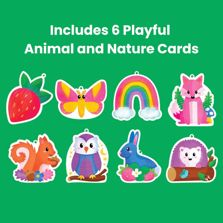 Kreativni paket 2+1 GRATIS | Tufting komplet + Pom Pom komplet + Folija zabava | za otroke 6+