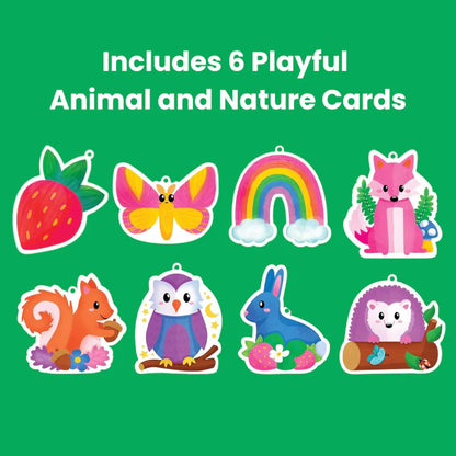 Kreativni paket 2+1 GRATIS | Tufting komplet + Pom Pom komplet + Folija zabava | za otroke 6+