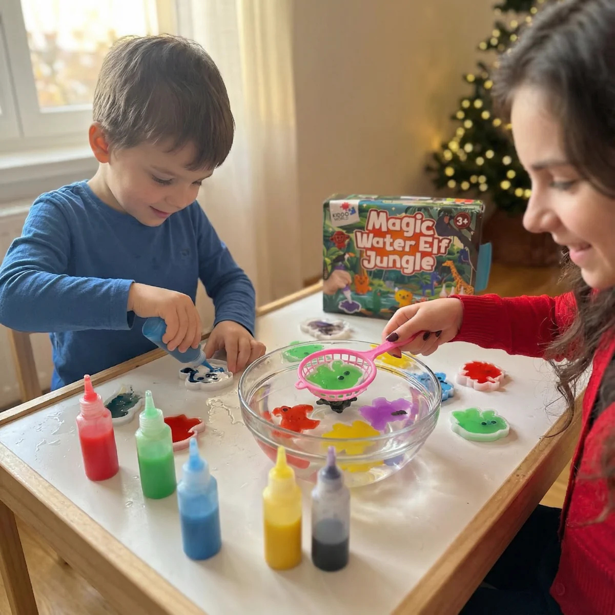 Čarobni vodni škratki | Džungla | 4, 8 ali 12 barv | za otroke 3+