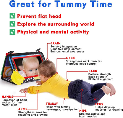 "Tummy time" razvojna podloga za igro na trebuščku (0–12 mesecev)