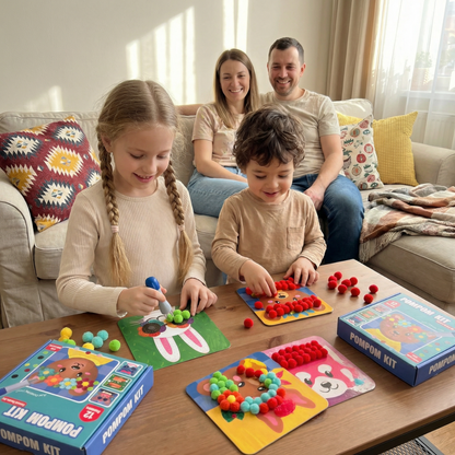 TOPSELLER BUNDLE: Magic Water Squishies & Pom Pom Kit