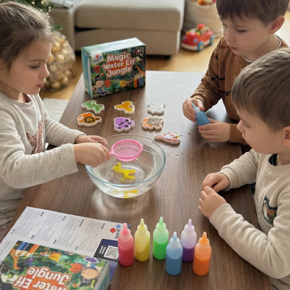 Čarobni vodni škratki | Džungla | 4, 8 ali 12 barv | za otroke 3+