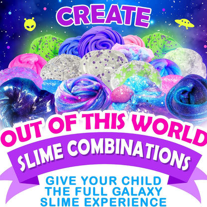 Galaxy Slime Kit | Ustvari svojo sluzasto galaksijo | za otroke 4+