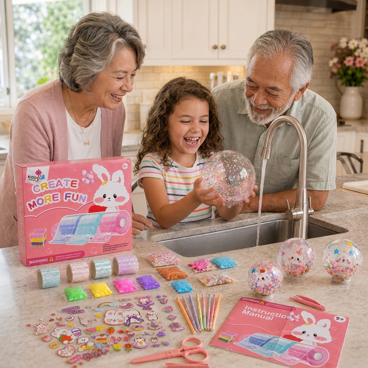 41-delni DIY Bubble Squishies Kit (4+ leta)