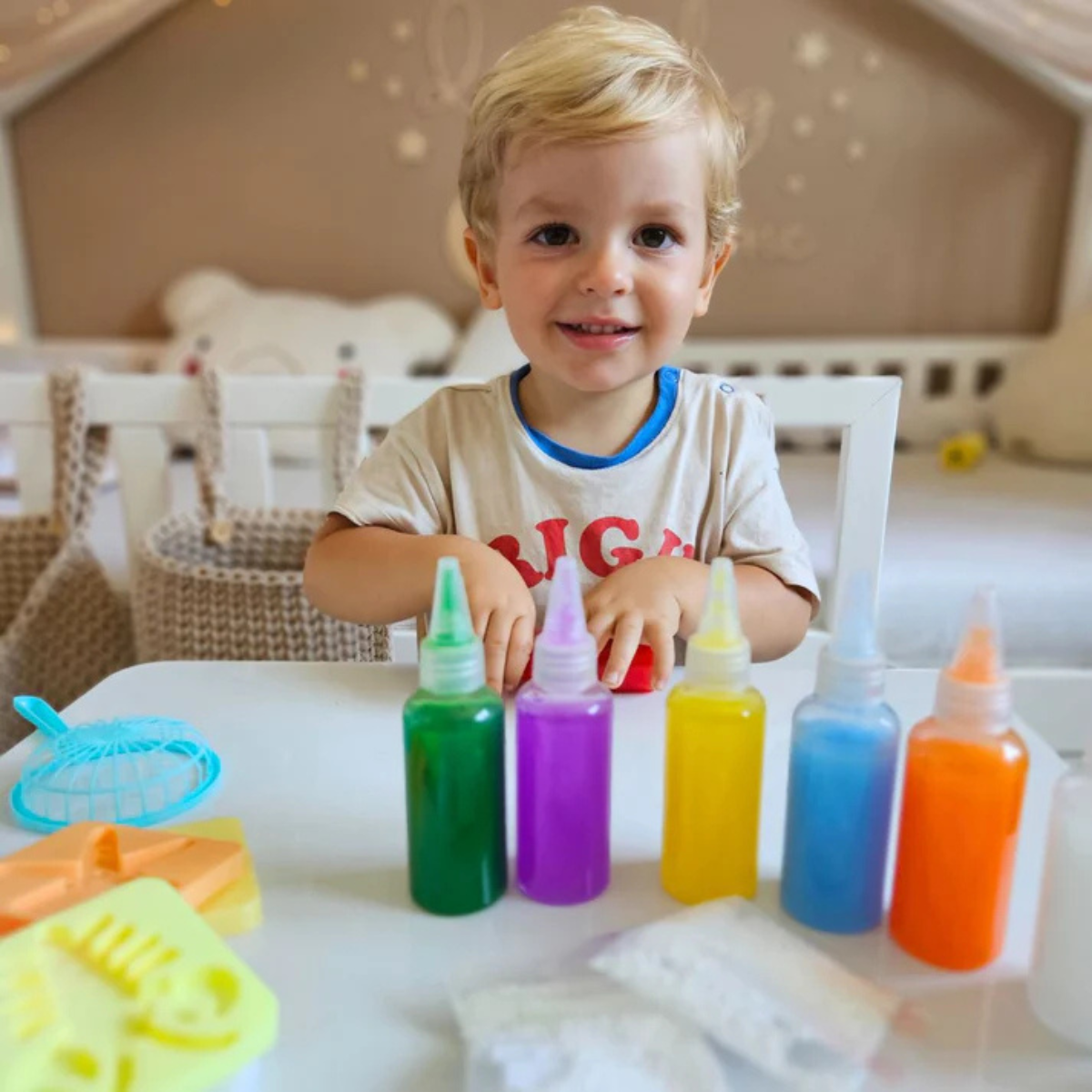 Čarobni vodni škratki z BLEŠČICAMI | Kmetija | 8 barv | za otroke 3+