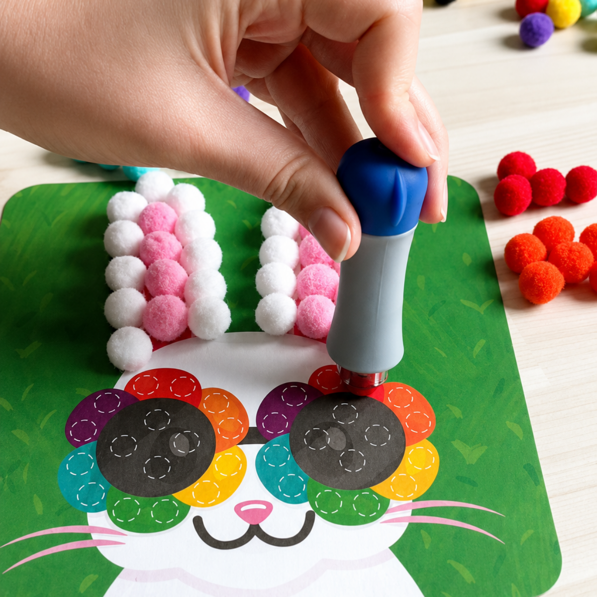 SENZORIČNI USTVARJALNI PAKET: Pom Pom Kit & Tufting Kit