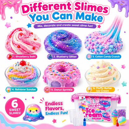 DIY Slime Squishies – Sladoled (4+ let)