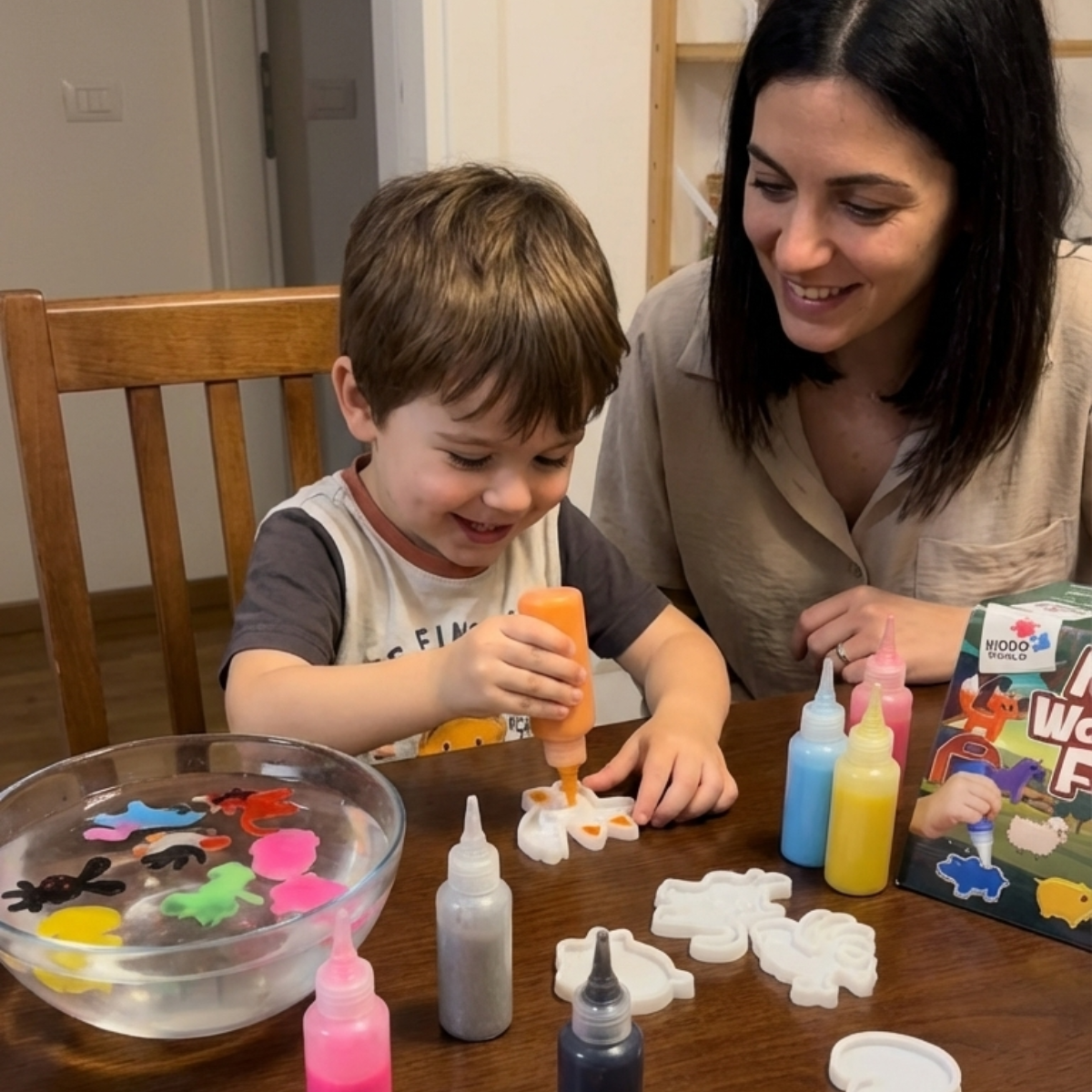 Čarobni vodni škratki | Kmetija | 4, 8 ali 12 barv | za otroke 3+