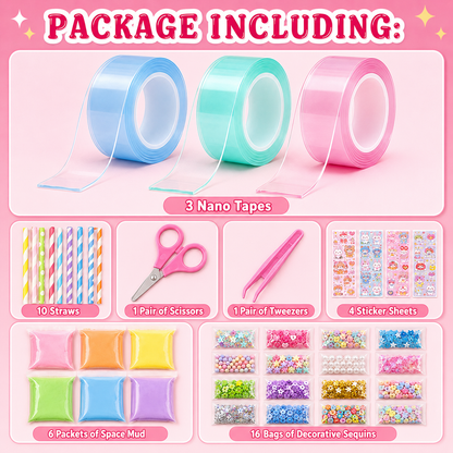 41-delni DIY Bubble Squishies Kit (4+ leta)