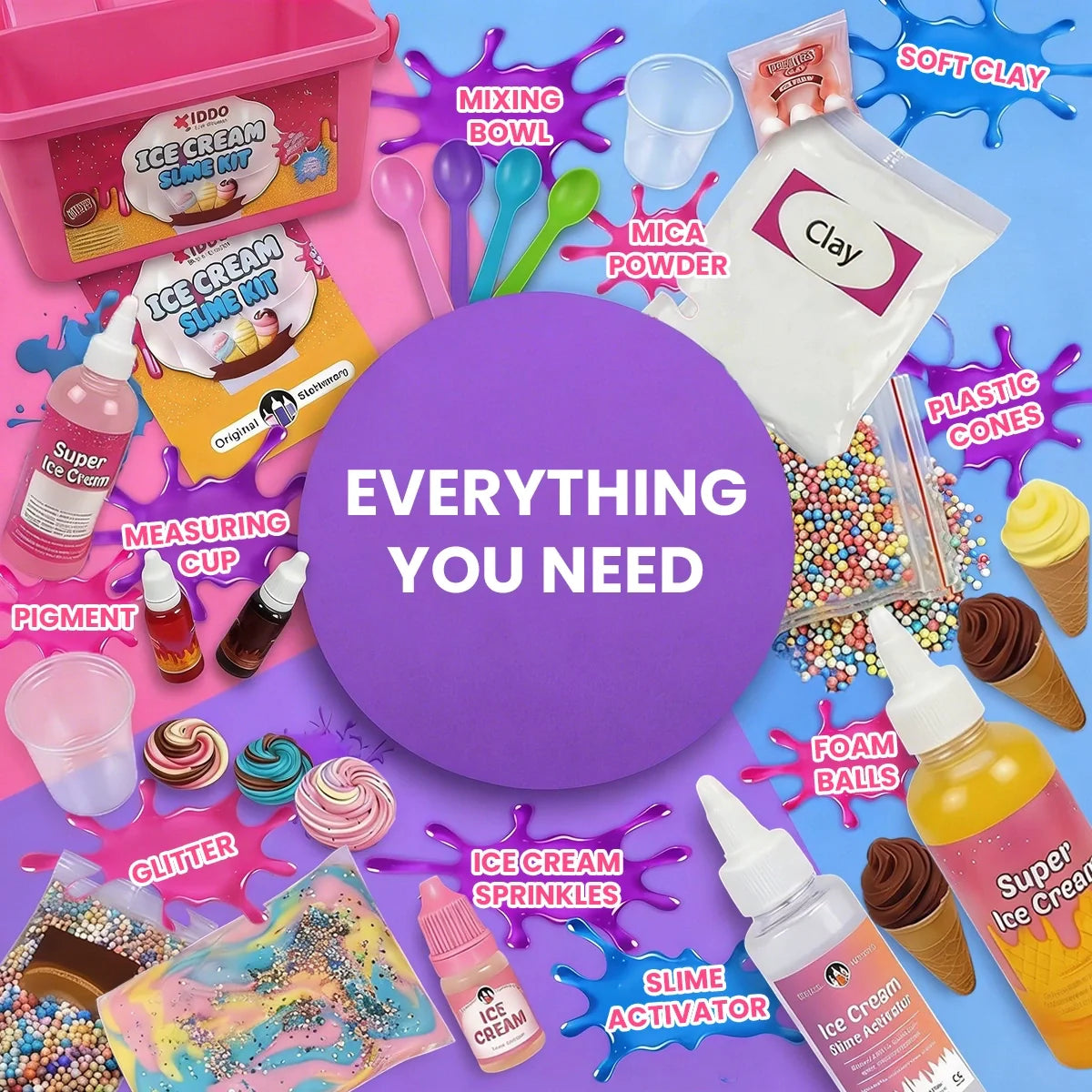 DIY Slime Squishies – Sladoled (4+ let)
