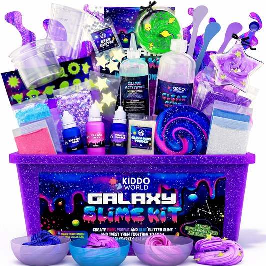 19-delni ustvarjalni SLIME komplet l Galaksija