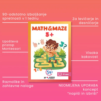 Zvezek z labirinti (5+ let)