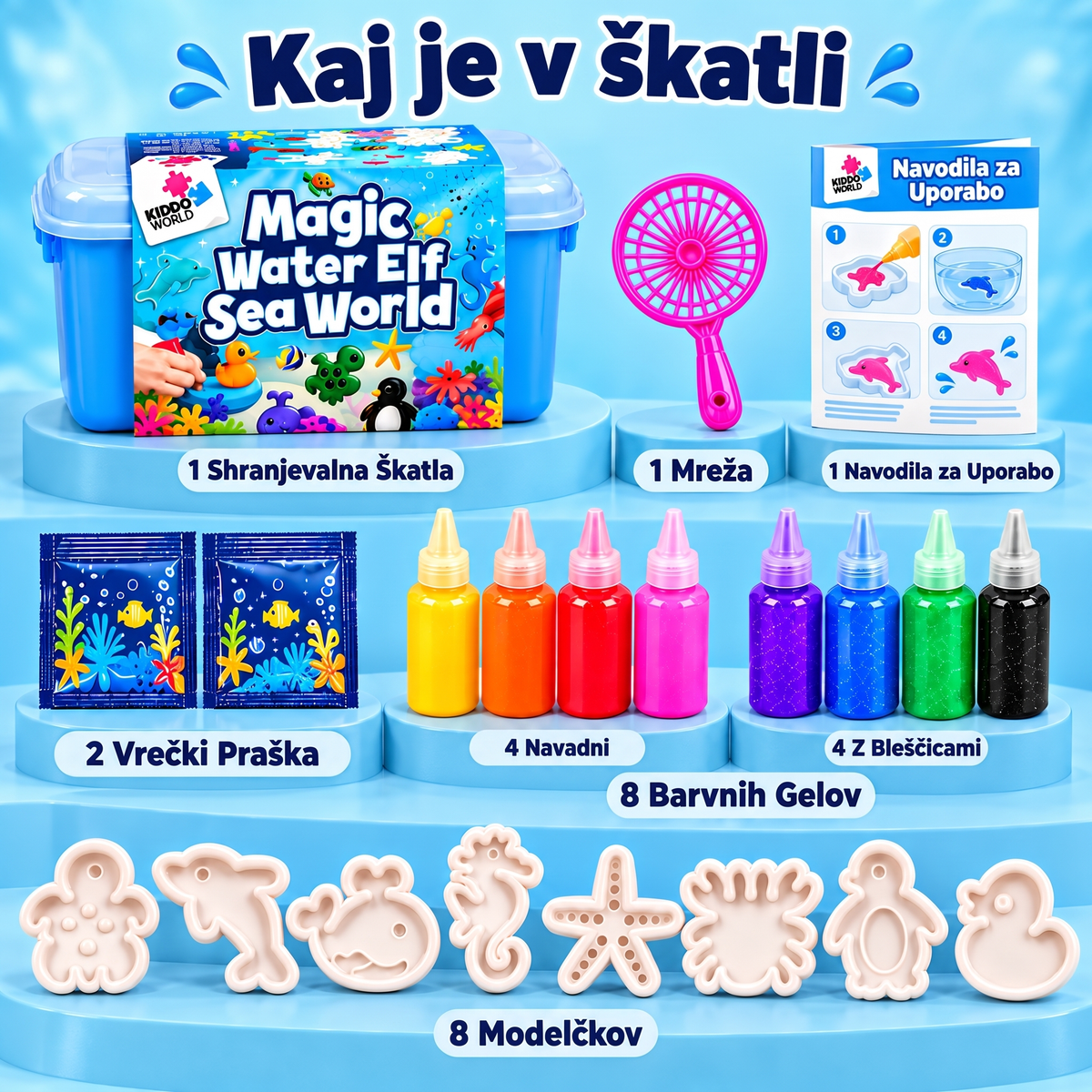 Magic Water Squishies – slika 4