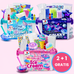 Slime Mega Bundle 2+1 | 3 ustvarjalni svetovi | za otroke 4+